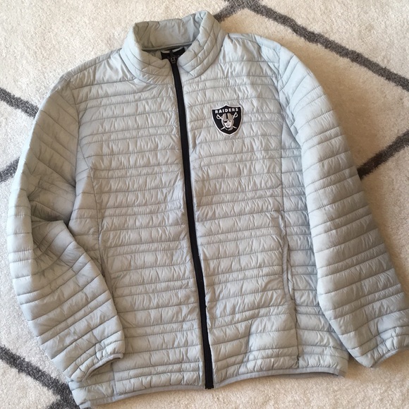 NFL Other - Official NFL Oakland Raiders light grey jacket XL